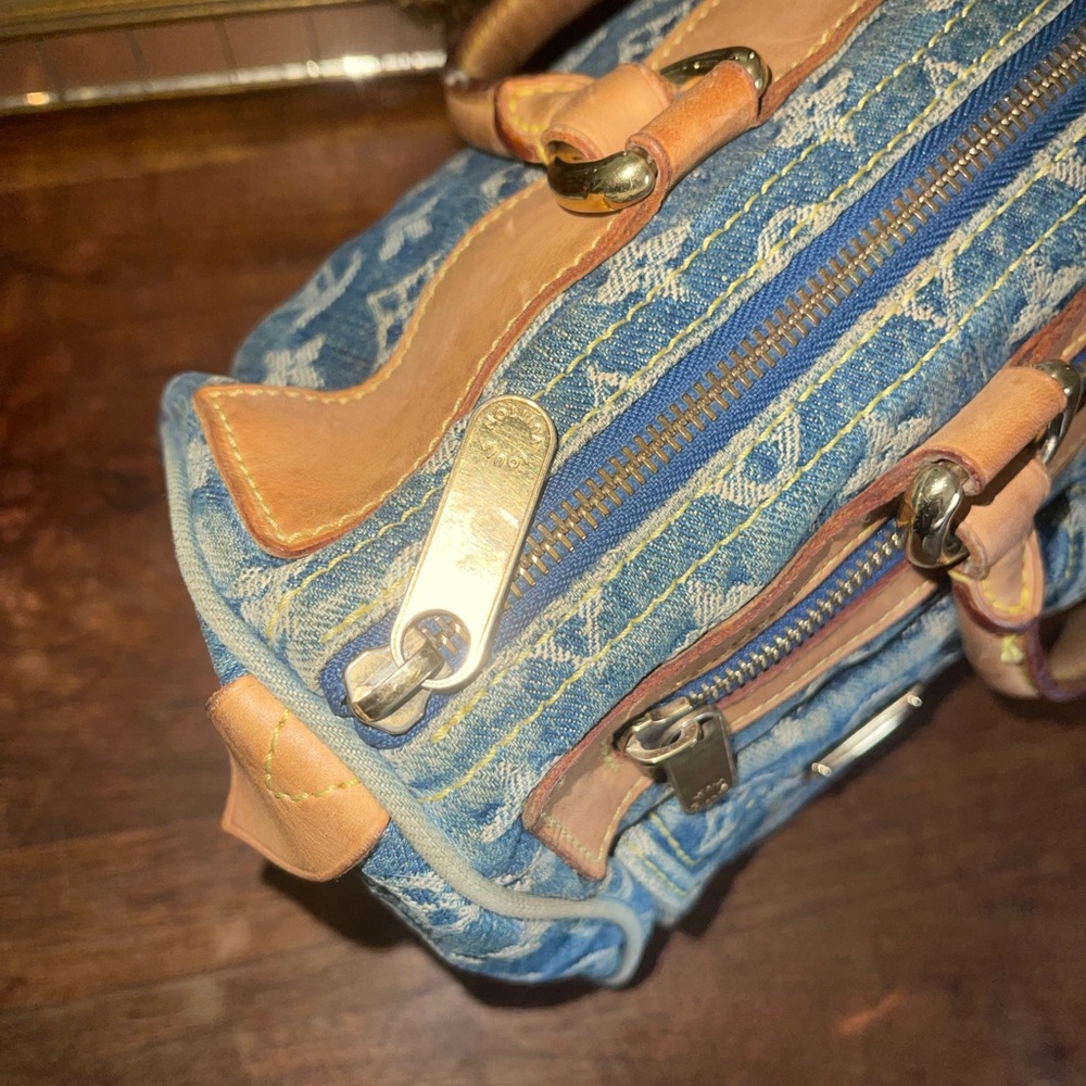 💕SOLD💕Louis Vuitton denim speedy - Picture 11 of 14